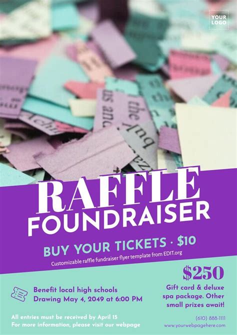Free Fundraiser Poster Templates .